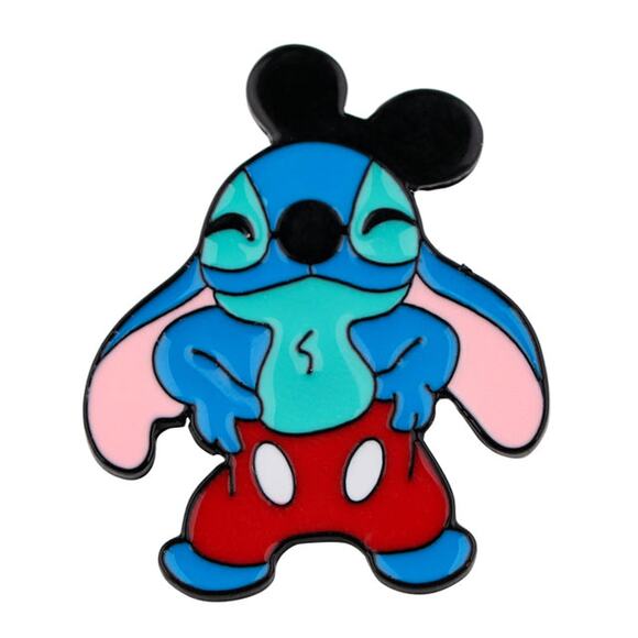 Disney Mickey Mouse Lilo & Stitch Enamel Pins 88-1 - Picture 1 of 2